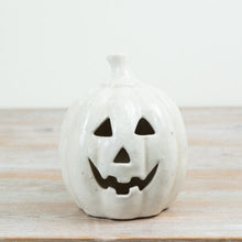 Load image into Gallery viewer, Crackle Glaze Pumpkin.