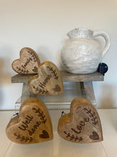 Load image into Gallery viewer, Chunky heart-shaped keepsakes