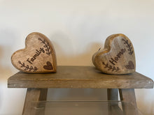 Load image into Gallery viewer, Chunky heart-shaped keepsakes