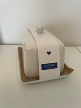Load image into Gallery viewer, Candlelight Ceramic Butter Dish.
