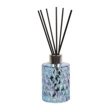 Load image into Gallery viewer, Blue Lustre Glass Reed Diffuser Bottle