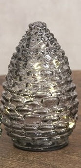 LED Glass Pinecone