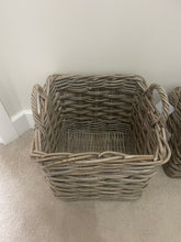 Load image into Gallery viewer, Square Log Basket
