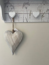 Load image into Gallery viewer, Wooden Hanging Heart.
