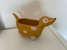 Load image into Gallery viewer, Sausage Dog Plant Pot
