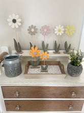Load image into Gallery viewer, Cement Flower Girl Pot
