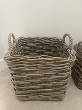 Load image into Gallery viewer, Square Log Basket
