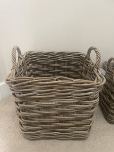 Square Log Basket