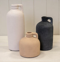 Load image into Gallery viewer, Textured Jar Vase.
