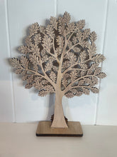 Load image into Gallery viewer, Autumn Leaves Wooden Tree
