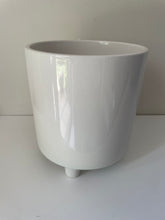 Load image into Gallery viewer, White Ceramic Butterfly Pot
