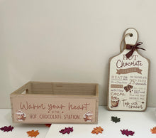Load image into Gallery viewer, Hot Chocolate Recipe Board
