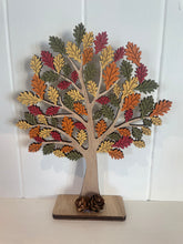 Load image into Gallery viewer, Autumn Leaves Wooden Tree
