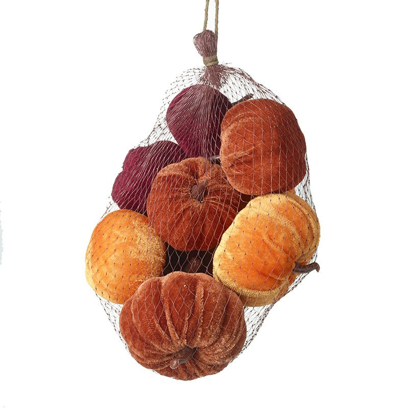 🎃 Bag Of Velvet Pumpkins