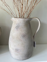 Load image into Gallery viewer, Terracotta Rustic Finish Vase With Handle
