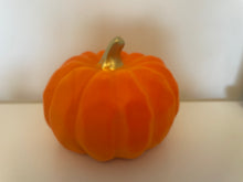 Load image into Gallery viewer, ☀️ Orange &amp; Gold Ceramic Pumpkin
