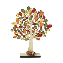 Load image into Gallery viewer, Autumn Leaves Wooden Tree
