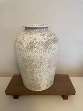 Load image into Gallery viewer, Metal Forged Stone Effect Vase
