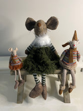 Load image into Gallery viewer, Mouse In Green Fluffy Skirt
