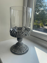 Load image into Gallery viewer, White Metal Base Candle Holder
