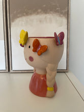 Load image into Gallery viewer, Pink Ceramic Butterfly Girl Vase
