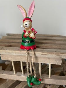 Sitting Elf Bunny