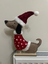 Load image into Gallery viewer, Festive Felt Dog
