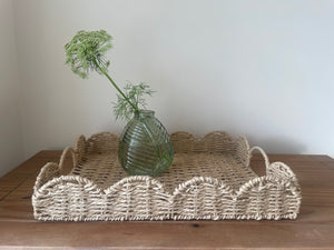 Scallop Weave Edge Tray