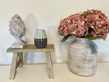 Load image into Gallery viewer, Ceramic Vase Green &amp; Blue
