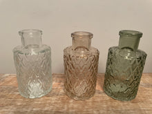 Load image into Gallery viewer, Geometric Glass Bud Vase / Bottle
