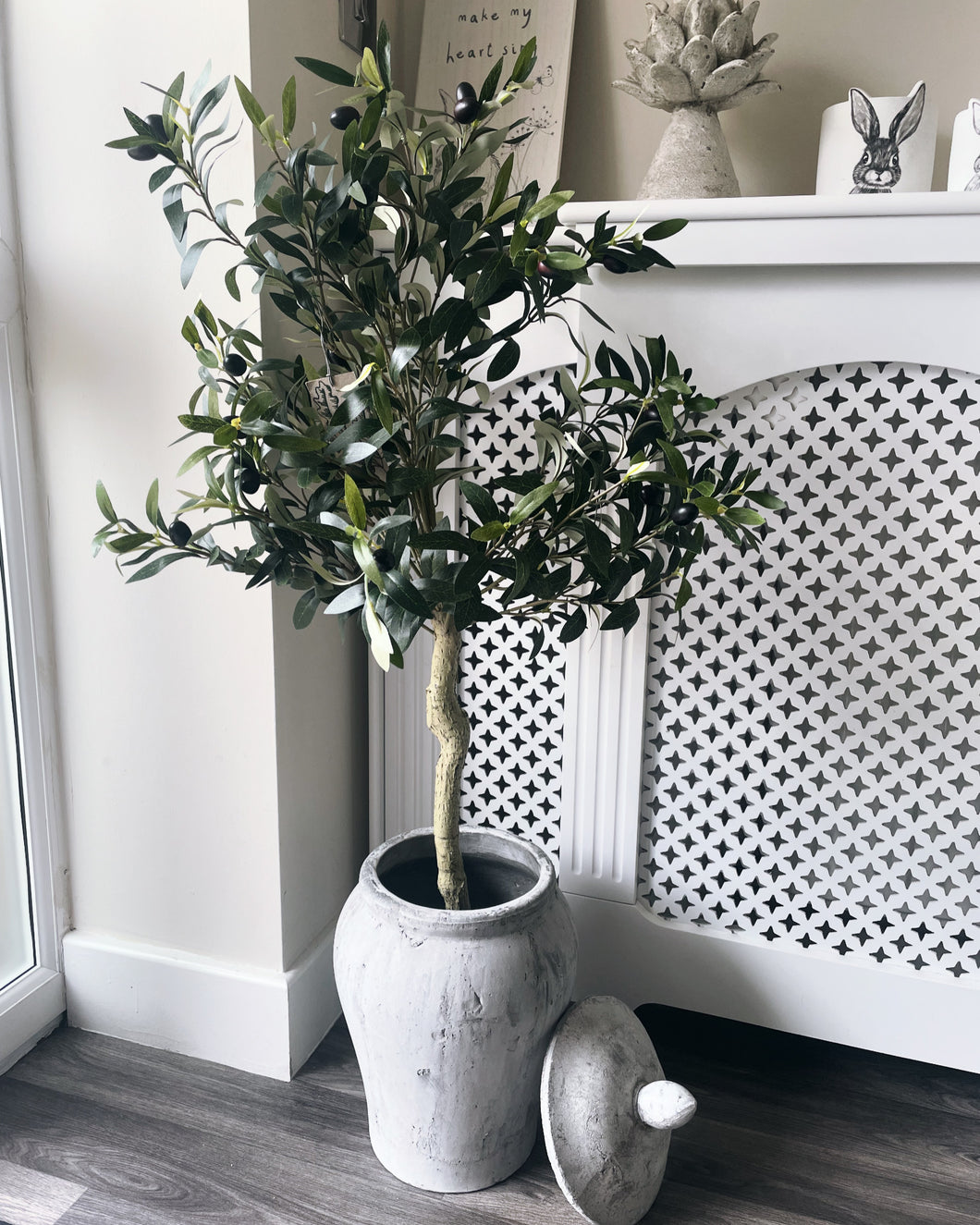 🌼 Bloomville Stone Ginger Jar