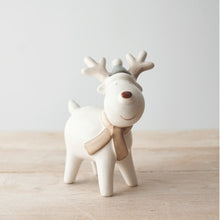 Load image into Gallery viewer, Standing Ceramic Reindeer.

