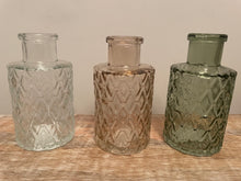 Load image into Gallery viewer, Geometric Glass Bud Vase / Bottle
