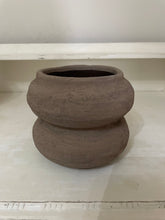 Load image into Gallery viewer, Brown textured Stone Sculptured Vase
