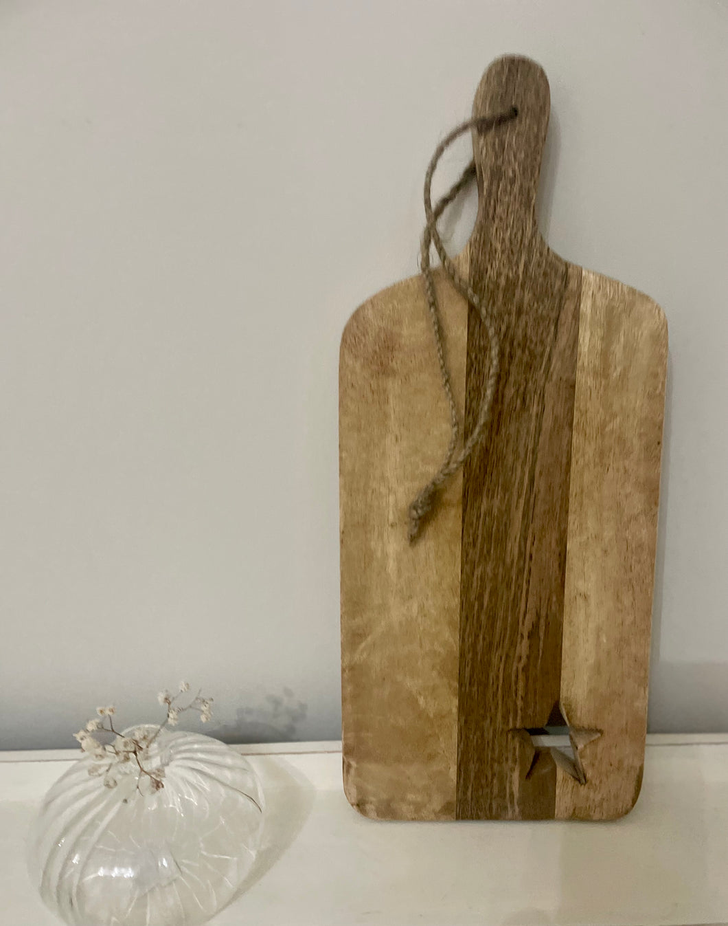 Cut Out Star Wooden Board