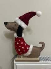 Load image into Gallery viewer, Festive Felt Dog
