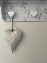 Load image into Gallery viewer, Wooden Hanging Heart.
