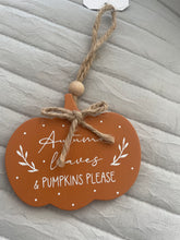 Load image into Gallery viewer, 🎃Wooden Hanging Autumn Decoration
