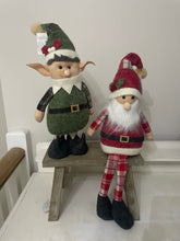 Load image into Gallery viewer, Festive Seated Santa
