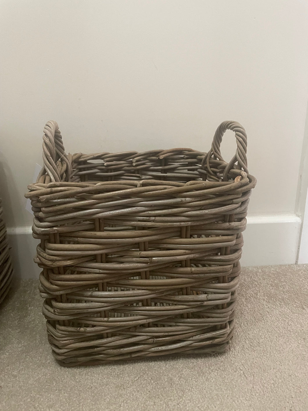 Square Log Basket