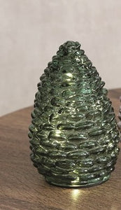 LED Glass Pinecone