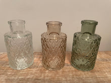 Load image into Gallery viewer, Geometric Glass Bud Vase / Bottle
