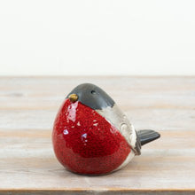 Load image into Gallery viewer, Rustic Black &amp; Red Robin.
