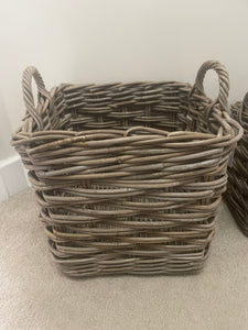 Square Log Basket