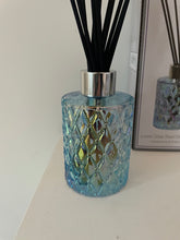 Load image into Gallery viewer, Blue Lustre Glass Reed Diffuser Bottle
