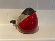 Load image into Gallery viewer, Rustic Black &amp; Red Robin.
