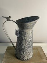 Load image into Gallery viewer, Silver Jug With Bird
