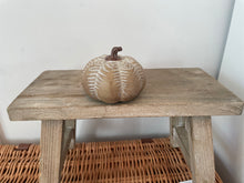 Load image into Gallery viewer, 🎃 Fern Leaf Design Topped Pumpkin
