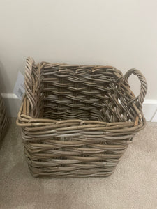 Square Log Basket