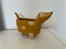 Load image into Gallery viewer, Sausage Dog Plant Pot
